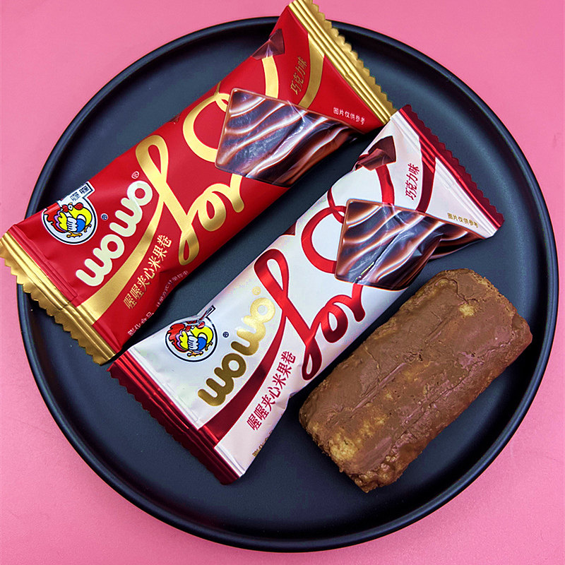 喔喔米果卷夹心巧克力味小点心零食下午茶膨化食品结婚装饰伴手礼,零食/坚果/特产,膨化食品,淘宝优惠券,粉丝福利购,淘宝优惠卷