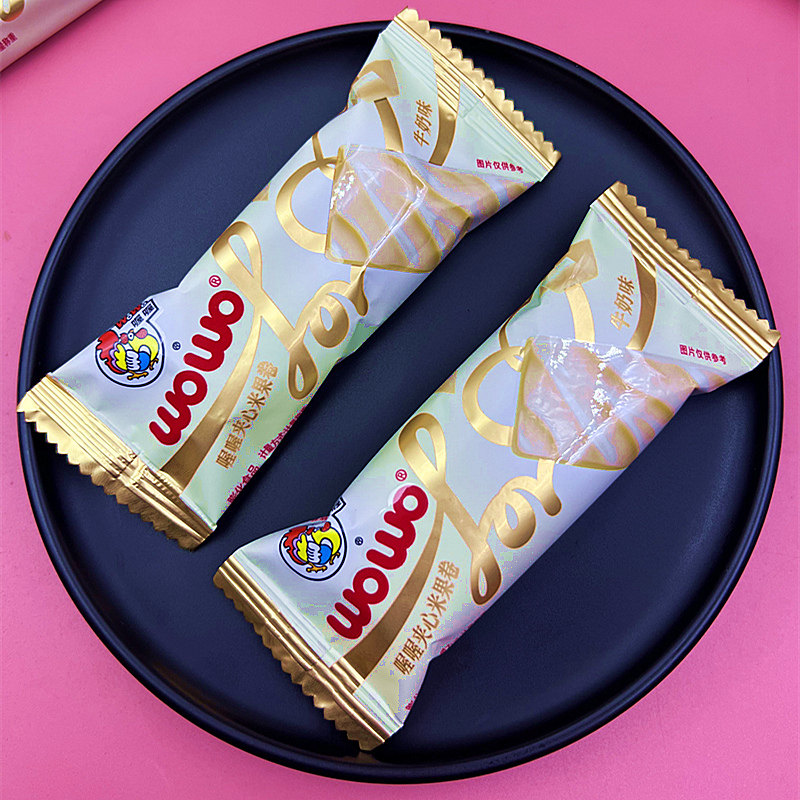 喔喔牛奶味夹心米果棒膨化小零食点心结婚装饰伴手礼休闲独立包装,零食/坚果/特产,膨化食品,淘宝优惠券,粉丝福利购,淘宝优惠卷