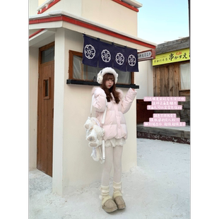 「小鸟原创」甜贝露短款羽绒服女2025新款超好看的冬装保暖外套