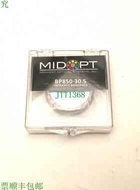 原装供应Midopt BP850-30.5 红外带通滤波器,螺纹安装,范围: 820-