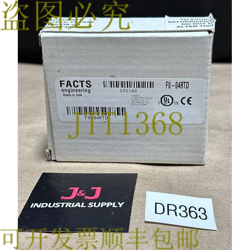 原装供应Facts Engineering F0-04RTD 温度输入模块 自动化 直接