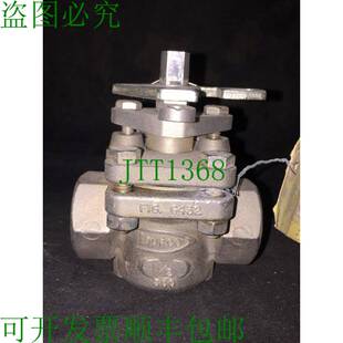 原装供应DURCO A744A351 气门 1/2 英寸螺纹阀 300PSI CF3M A744A