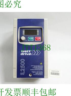 原装供应Watt Drive L2500 ECO-Line L2500-0004SBW1 0.4kW 变频