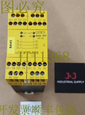 原装供应Cedes AG SafeC M2S 103 106 00532 230Vac 3A 24Vdc 100