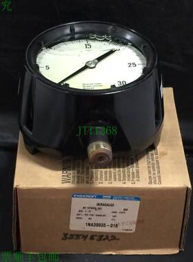 原装供应ASHCROFT 45-1279-ASL-04L-30 压力计 0-30 PSI