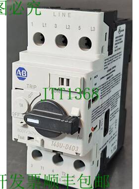 原装供应Allen Bradley 140U-D6D3-B10 /B 断路器 3 杆 1A loc4C3