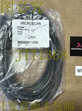 原装供应- Microscan 61-000187-01 电缆 5 针母头到飞行适配器 |