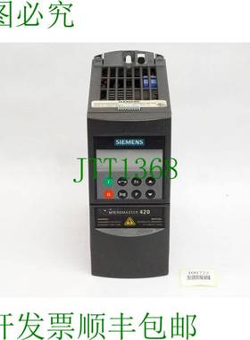 原装供应Micromaster420 6SE6420-2AB15-5AA1 0.55kW 带BOP 6SE64