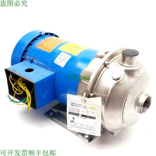 原装供应Goulds 1ST1E9D4 离心泵,3PH 208-230/460VAC,1,3450RPM,