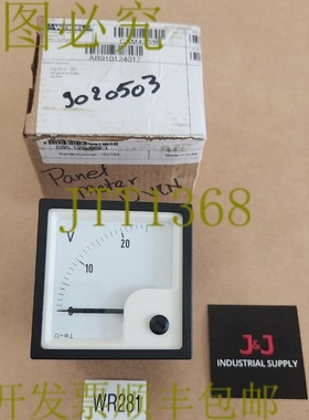 原装供应新 Weigel PQ 72K 面板仪表 0-25V 范围和比例中性 25VD