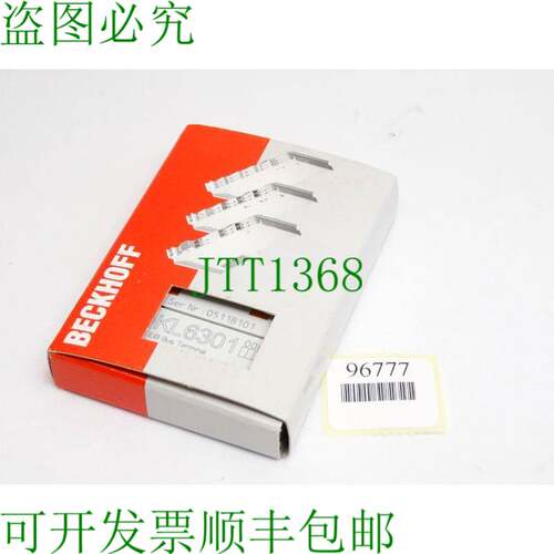 原装供应Beckhoff KNX/EIB 接线端子模块 KL6301 / 新