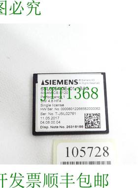 原装供应Sinamics S120 CompactFlash 6SL3054-0EJ01-1BA0
