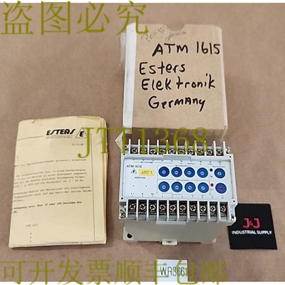 原装供应Esters Elektronik ATM-1615 Frequenzrelais 传感器 +