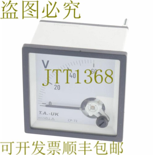 原装供应KEMA KEUR TA-UK CP-72 CP72 伏面板计量器 0-60 伏直流