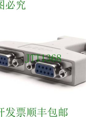 原装供应L-Com ADPT-DB9Y 分线器适配器,DB9M 转 DB9F & DB9F