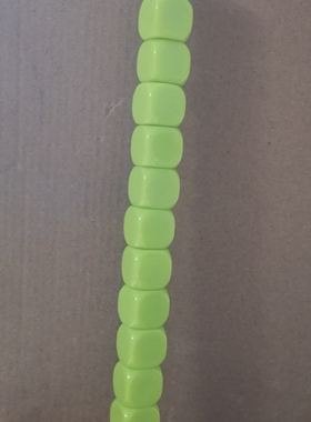 18号骰子一注擎天光面板空白圆角筛子浅绿色雕刻印刷原料教学可擦