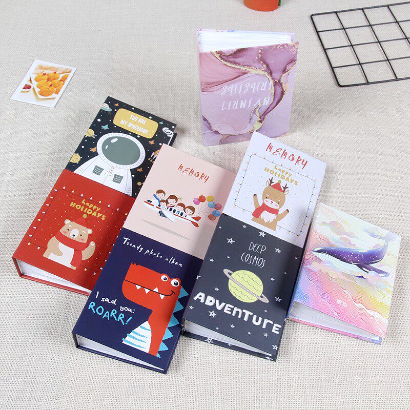 插页相册拍立得5寸塑封纪念册