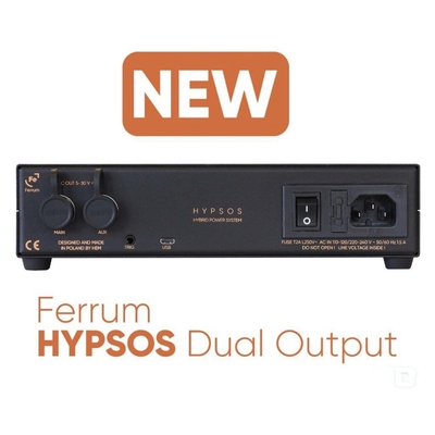 新款波兰 Ferrum Audio HYPSOS DAUL双输出线性电源 全新行货包邮