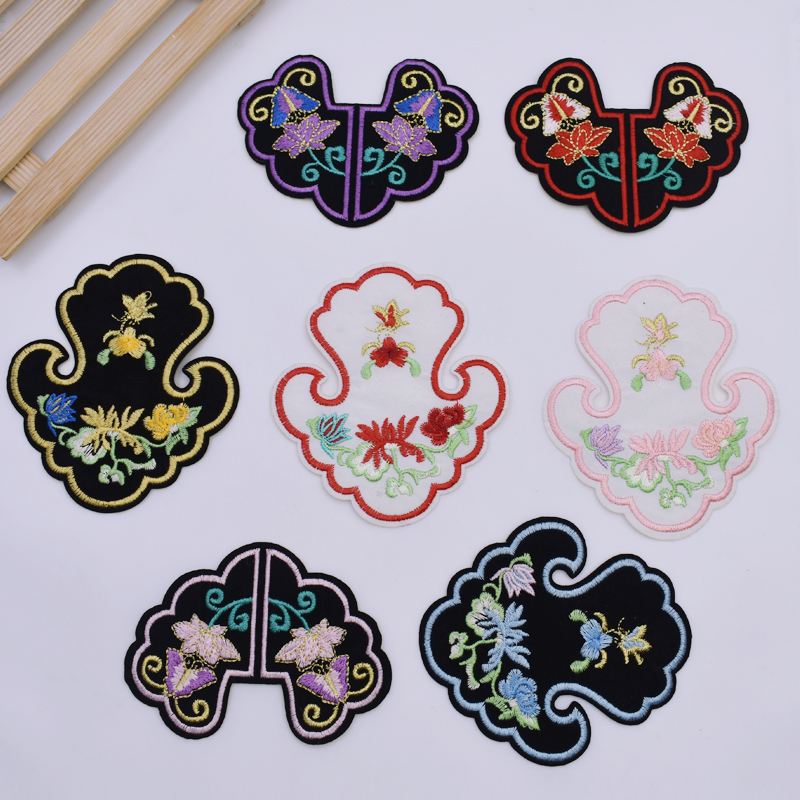布贴中国风刺绣布贴衣服补丁贴花