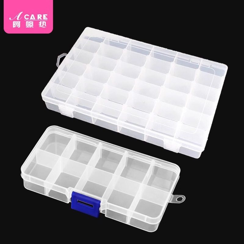 收纳盒/耳钉A1pq801-首饰透明可视盒小饰品耳环整理小格子饰项,收纳整理,首饰盒,淘宝优惠券,粉丝福利购,淘宝优惠卷