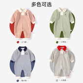 宝宝衣服婴儿连体衣春秋连身卫衣新生婴儿儿连体哈衣 清仓 特价