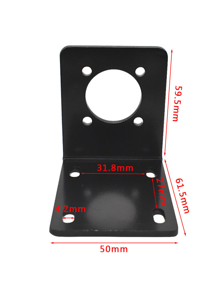 42mm行星减速电机减速箱固定架微型直流马达支架配件