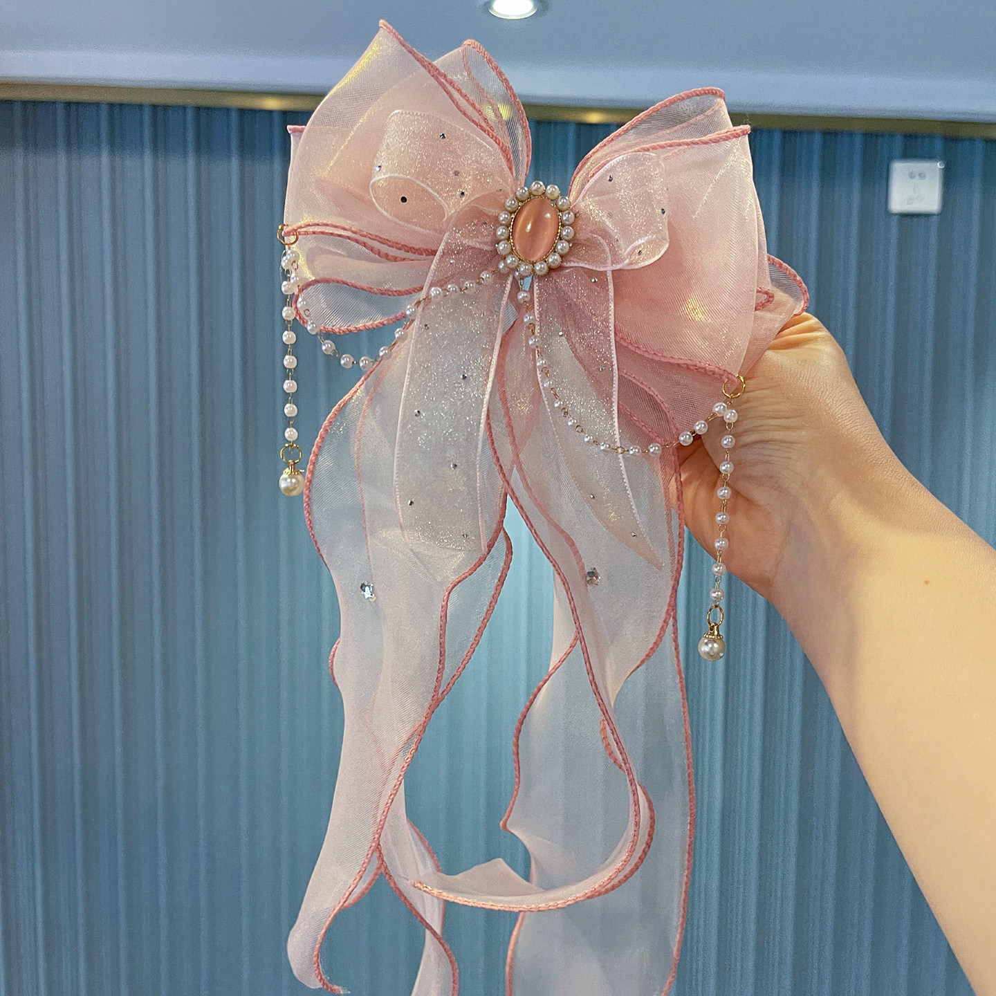 韩国大蝴蝶结儿童发夹在逃公主头发饰女孩发卡洛丽塔超仙飘带顶夹,童装/婴儿装/亲子装,发饰,淘宝优惠券,粉丝福利购,淘宝优惠卷