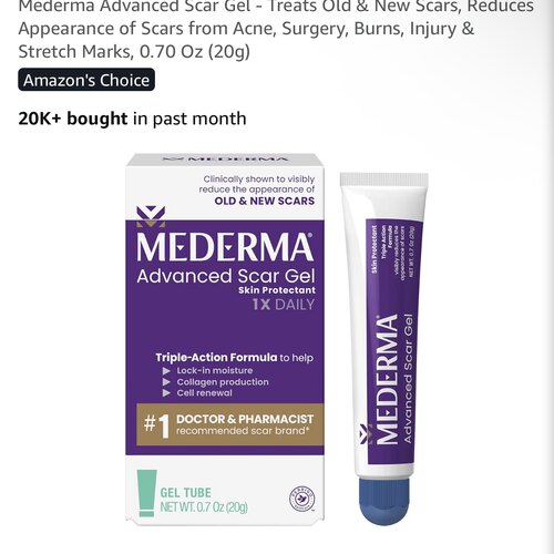 Mederma Advanced Scar Gel 20g