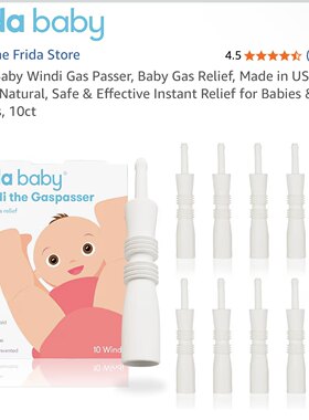 上海现货Frida Baby Windi Gas Passer婴儿排气棒胀气肠绞痛 速发