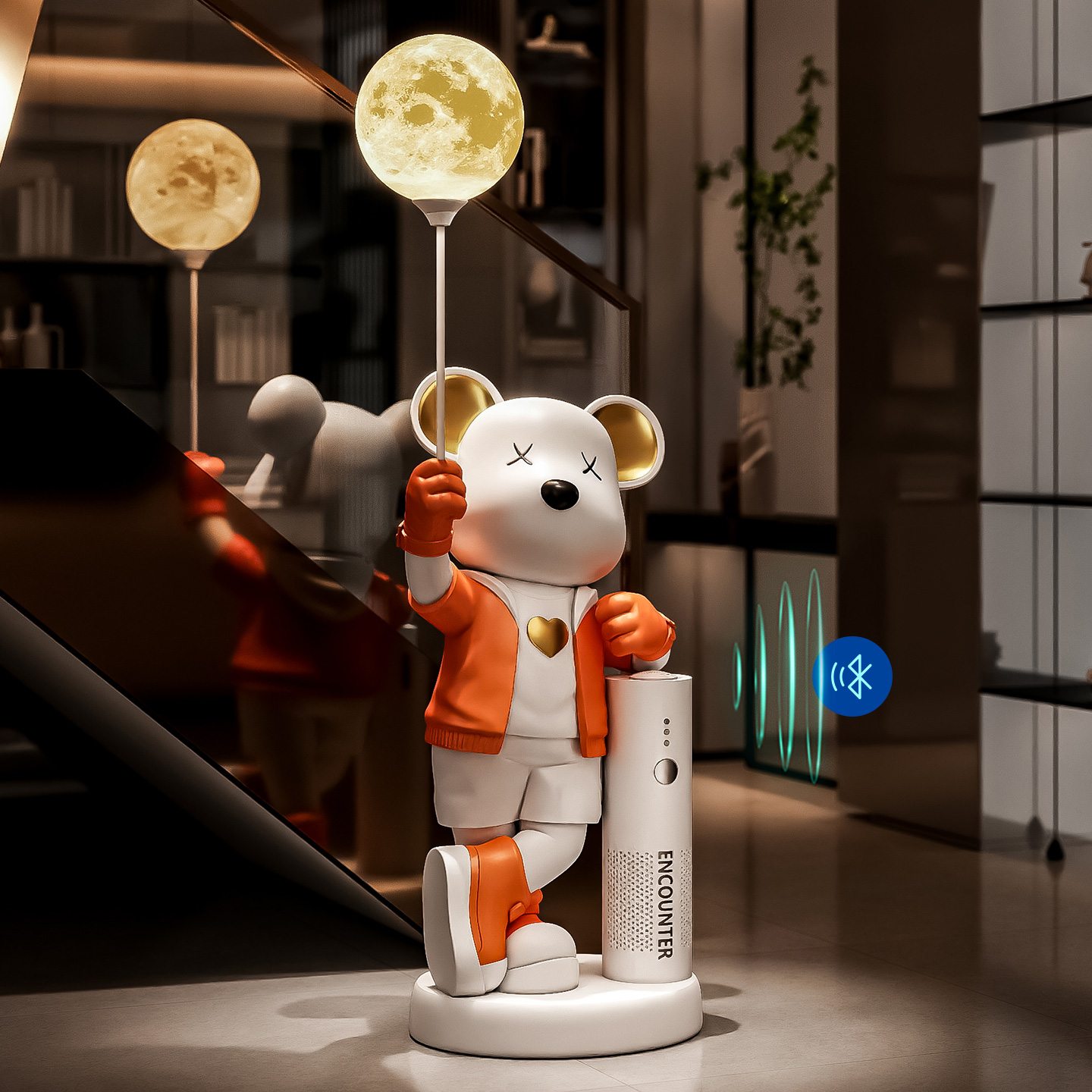 暴力熊大型落地擺件新房子喬遷