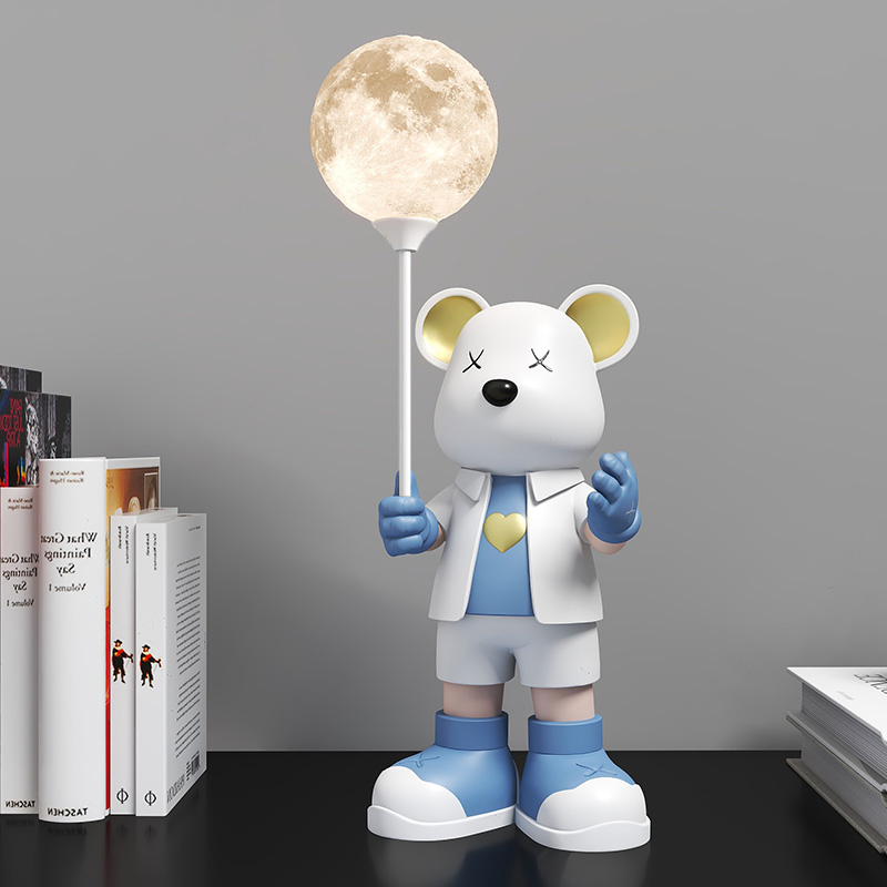 超可爱暴力熊桌面摆件