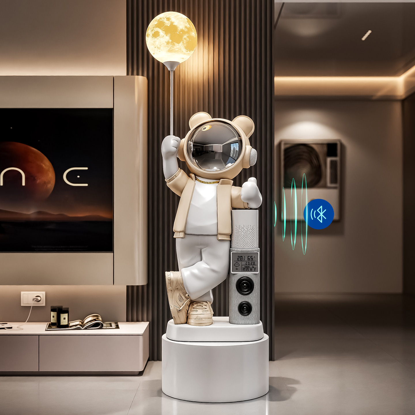 太空人科技摆件落地装饰