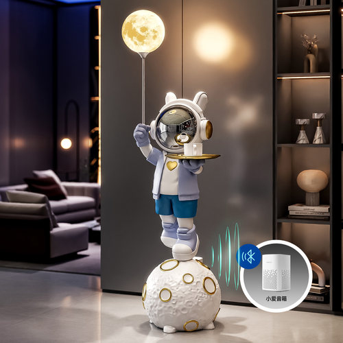 小爱音箱特大号太空人落地摆件