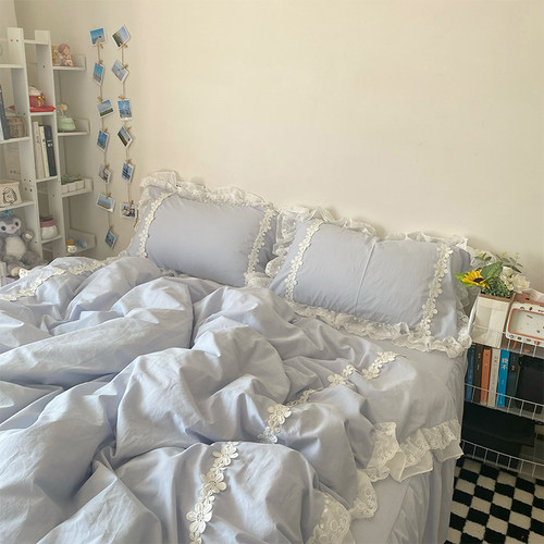 床裙4全棉公主透气不起球不掉色