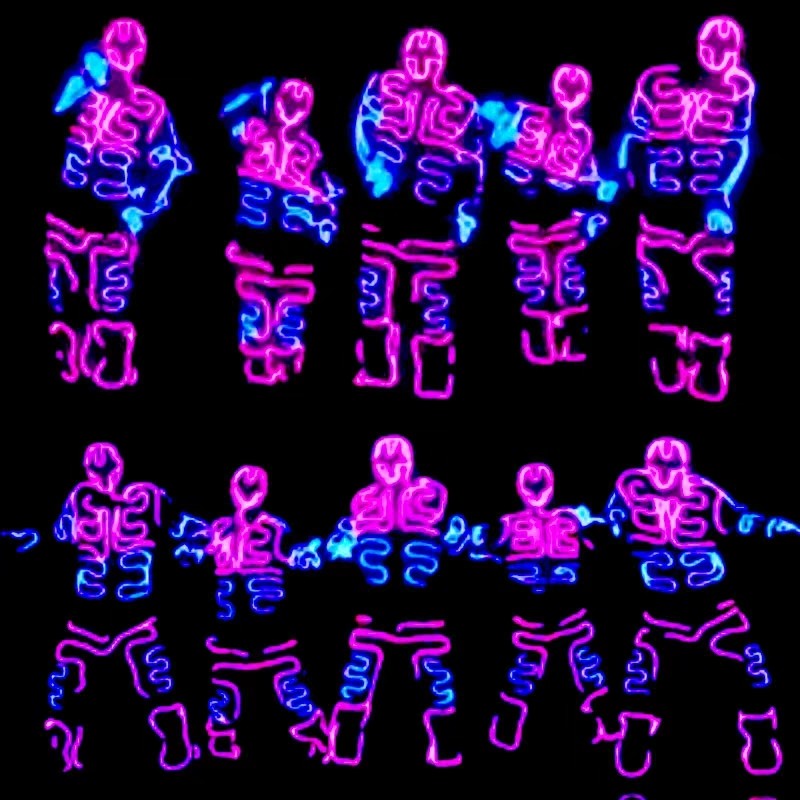 美国达人秀荧光舞表演服发光线灯光衣服el冷光线舞台演出发光道具