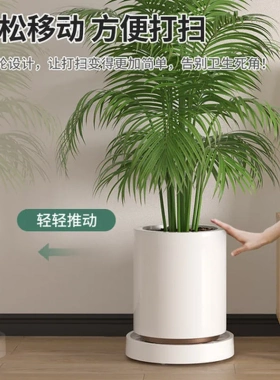 阳台抽屉阳光房托盘底座户外花盆万向轮隐藏式可移动带轮加厚