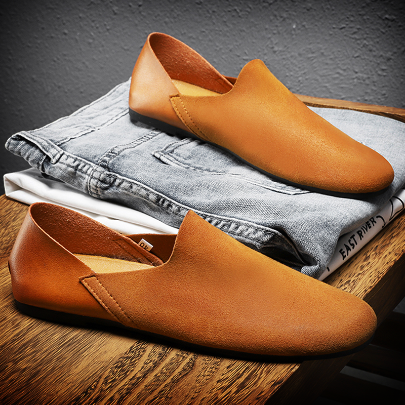 正品男鞋清仓断码特价软底男士豆豆潮鞋软面男鞋日系青年懒人鞋,流行男鞋,乐福鞋（豆豆鞋）,淘宝优惠券,粉丝福利购,淘宝优惠卷