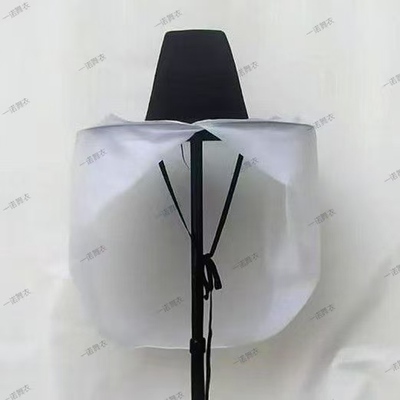 唐制帷帽古风汉服斗笠帽古代仕女女侠客遮脸面纱大帽檐帽子幕篱帽