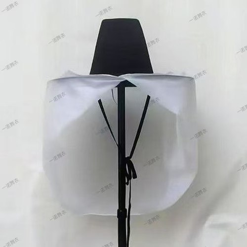 唐制帷帽古风汉服斗笠帽古代仕女女侠客遮脸面纱大帽檐帽子幕篱帽