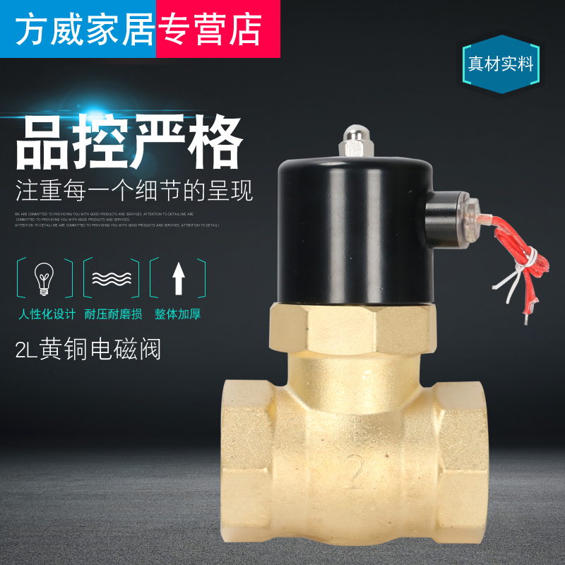 2L高温蒸汽丝扣电磁阀  高压16KG 气阀控制器DN15 20 25 32 40 50