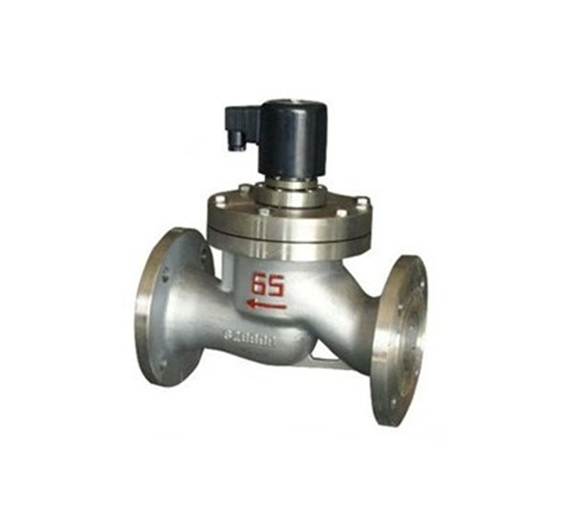 ZCZP-16P 不锈钢中温法兰电磁阀DN25 32 40 50 65 80 100 125 150