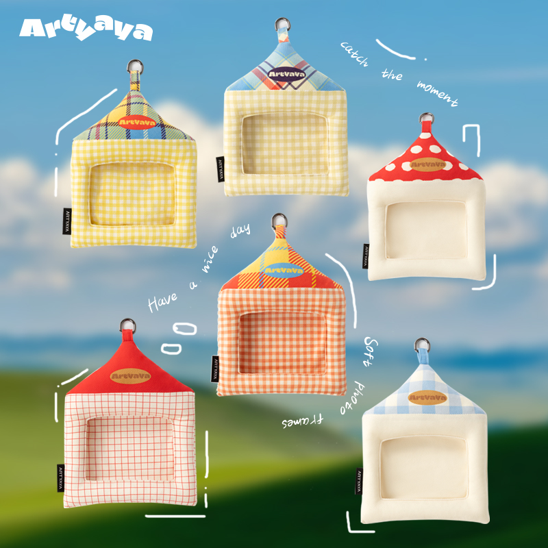 艺术鸭多巴胺摆台治愈系猫咪相框