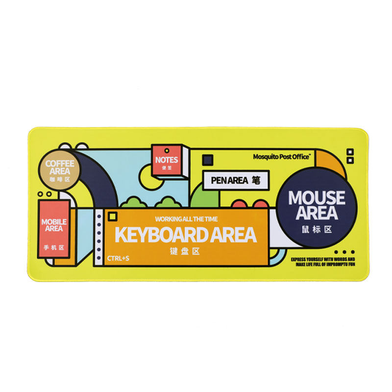 MOUSE PAD OBSESSIVE-COMPULSIVE COMPUTER DESK CUSHION SMOOTH OFFICE NOTEBOOK DESKTOP OVERSIZED MINIMALIST ORIGINAL DESIGN W