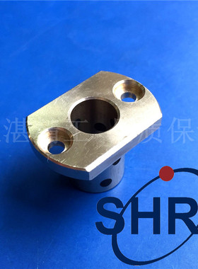 双切边带按装孔法兰自润耐磨导套铜套 MPTNZ10-20/25/30 内孔10MM