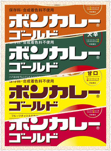 9月现货日本大冢金牌棒咖喱系列牛/肉辛口中辛甘口大辛健康微波