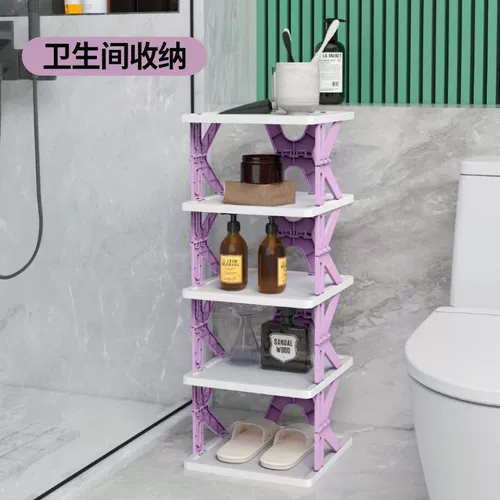 Простая дверь для обуви Дверь Домохозяйство и бесплатная установка стойки для обуви Многослойная экономика -шкаф для хранения космического шов