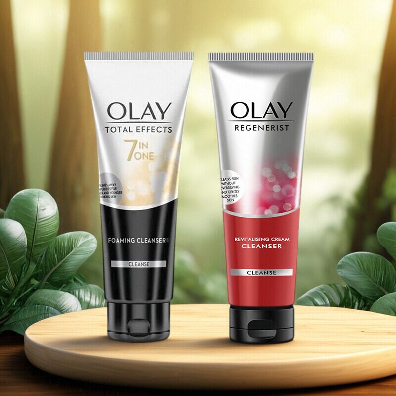 Olay玉兰油洗面奶七重多效修护大红瓶新生塑颜洁面乳液深层清洁