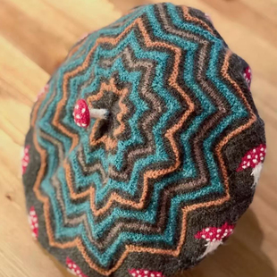 蘑菇帽 悸动毛线编织材料包 下单赠图解