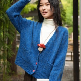 知友编织材料包 紫苑开衫 知初 溯原 下单领视频教程 悸动