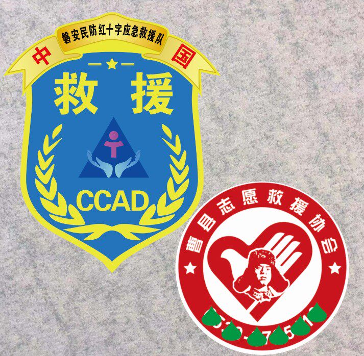 救援协会车辆应急救援队定做订做车友会个性订制设计车标会标